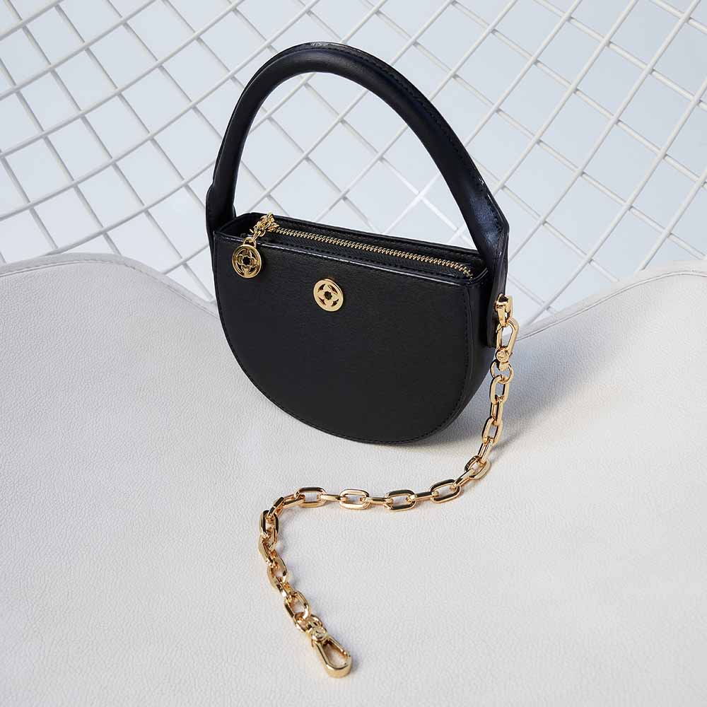 Quinnie Women's Black Top Handle